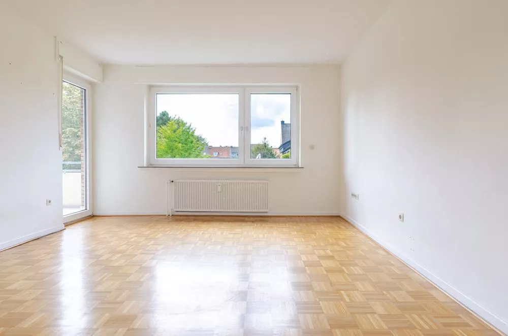 Immobilienangebot - Hamm - Wohnungen - Apartment mit Echtholz-Parkett und Loggia in zentraler Lage