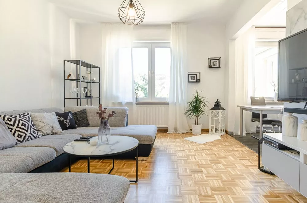 Immobilienangebot - Hamm - Wohnungen - Moderne trifft Altbau! Großzügige 3 Zimmer-Wohnung mit Wintergarten und 2 Tageslichtbädern