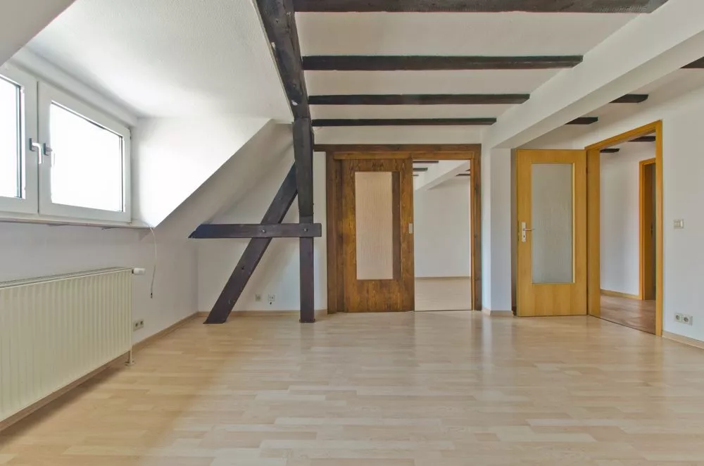 Immobilienangebot - Hamm - Wohnungen - Wohnung in Rhynern mit Fachwerk und großzügigem Wohnzimmer
