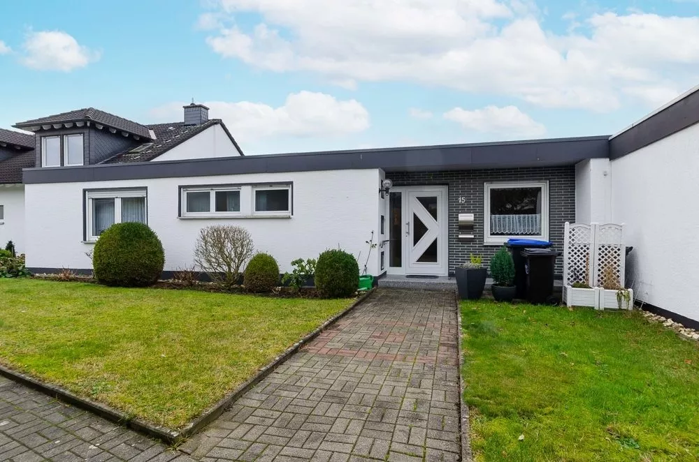 Immobilienangebot - Hamm - Häuser - Gepflegter Bungalow mit Garage und Teilunterkellerung in Rhynern zu mieten