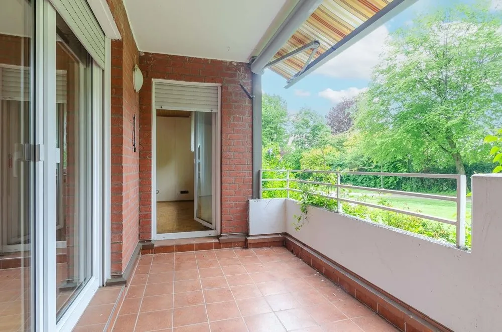 Immobilienangebot - Hamm - Wohnungen - Erdgeschoss-Wohnung mit Loggia und PKW-Stellplatz