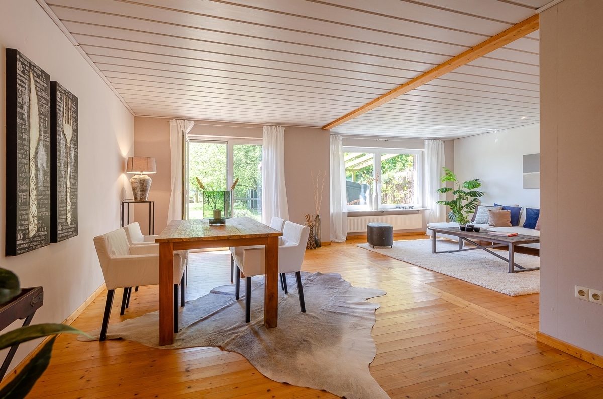 Immobilienangebot - Welver - Häuser - Provisionsfrei für Käufer: Doppelhaushälfte mit großem Grundstück und Garage