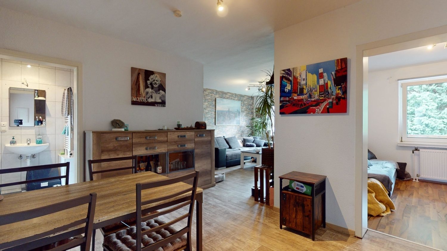 Immobilienangebot - Hamm - Wohnungen - Provisionsfrei für Käufer: 3-Zimmer-Wohnung mit Loggia und Stellplatz zur Kapitalanlage