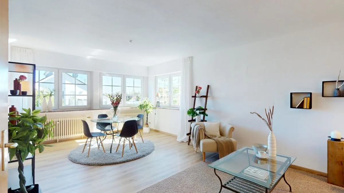 Immobilienangebot - Hamm - Wohnungen - Provisionsfrei für Käufer: 4-Zimmer-Wohnung in bester Lage von Rhynern mit Balkon und Garage im 2-FH
