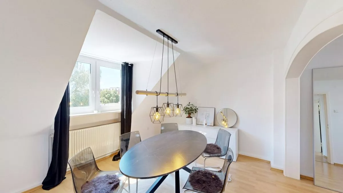 Immobilienangebot - Hamm - Wohnungen - Gut aufgeteilte 3-Zimmer-Wohnung mit Tageslichtbad und neuwertiger Einbauküche in Hamm-Mitte
