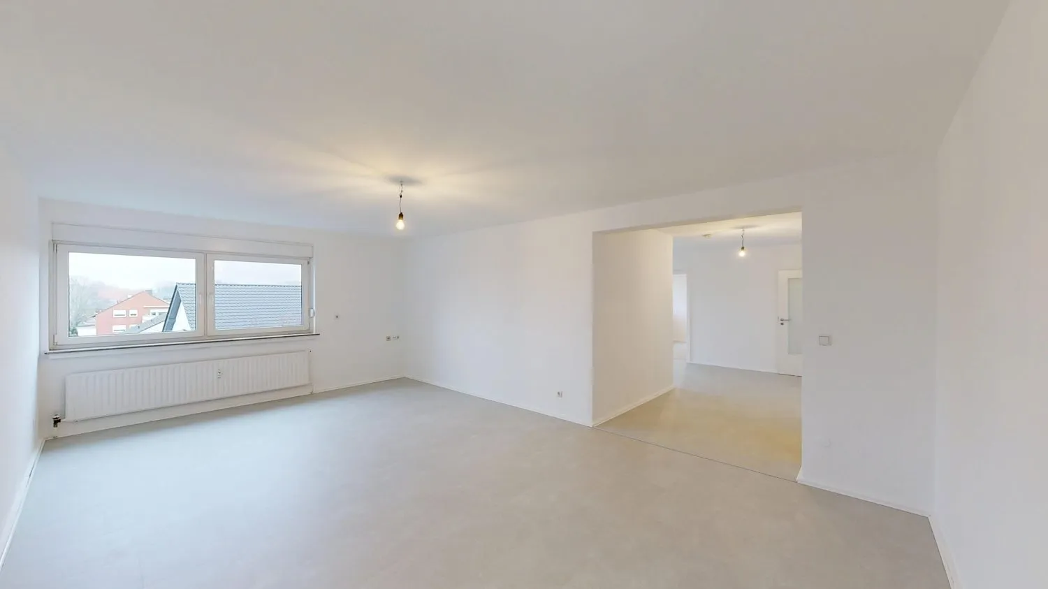 Immobilienangebot - Hamm - Wohnungen - Frisch renovierte 3-Zimmer-Wohnung mit neuer Einbauküche und Balkon in Hamm-Wiescherhöfen