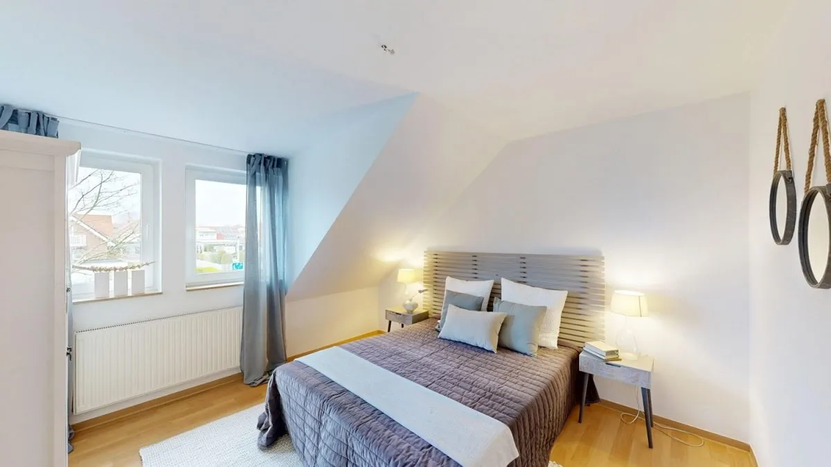 Immobilienangebot - Hamm - Wohnungen - Provisionsfrei für Käufer: Maisonette-Wohnung mit Balkon und Tiefgaragenplatz in Hamm-Ostwennemar