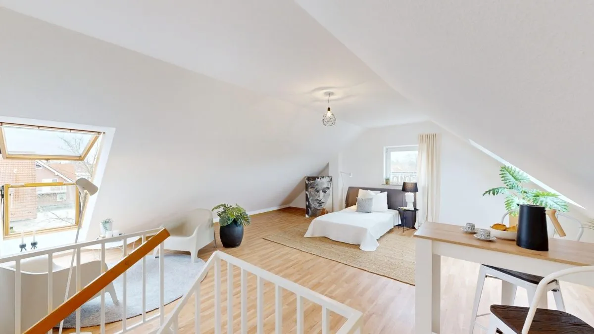 Immobilienangebot - Hamm - Wohnungen - Provisionsfrei für Käufer: Maisonette-Wohnung mit Balkon und Tiefgaragenplatz in Hamm-Ostwennemar