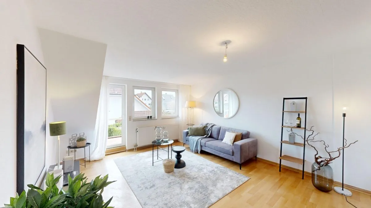 Immobilienangebot - Hamm - Wohnungen - Provisionsfrei für Käufer: Maisonette-Wohnung mit Balkon und Tiefgaragenplatz in Hamm-Ostwennemar