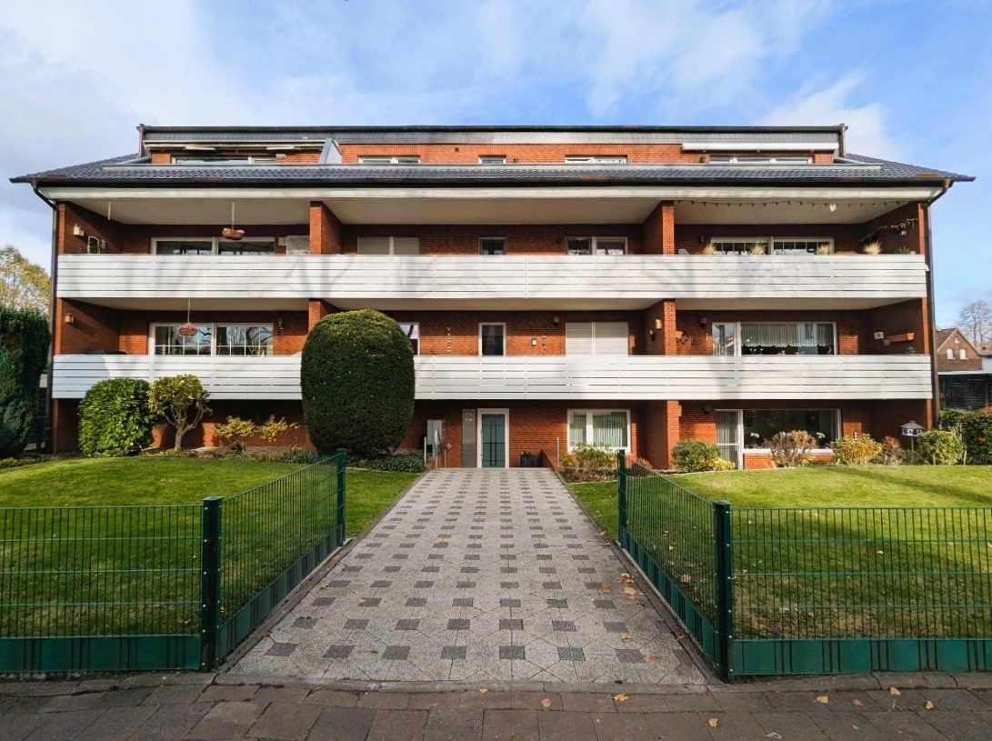 Immobilienangebot - Hamm - Wohnungen - Provisionsfrei für Käufer: 3-Zimmer-Eigentumswohnung mit großem Balkon und Garage in Hamm-Heessen