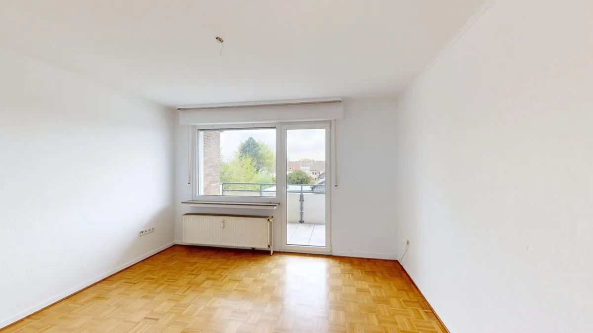 Immobilienangebot - Hamm - Wohnungen - Ihr Feierabendplatz mit Sonne – 2-Zimmer-Wohnung mit Loggia und Blick ins Grüne in Hamm-Westen
