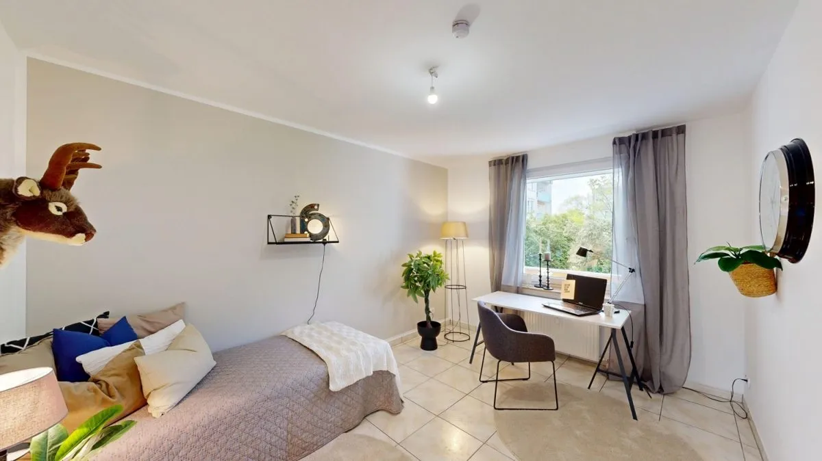 Immobilienangebot - Hamm - Wohnungen - Provisionsfrei für Käufer: 3-Zimmer-Erdgeschoss-Wohnung mit Loggia und Garage in Hamm Heessen