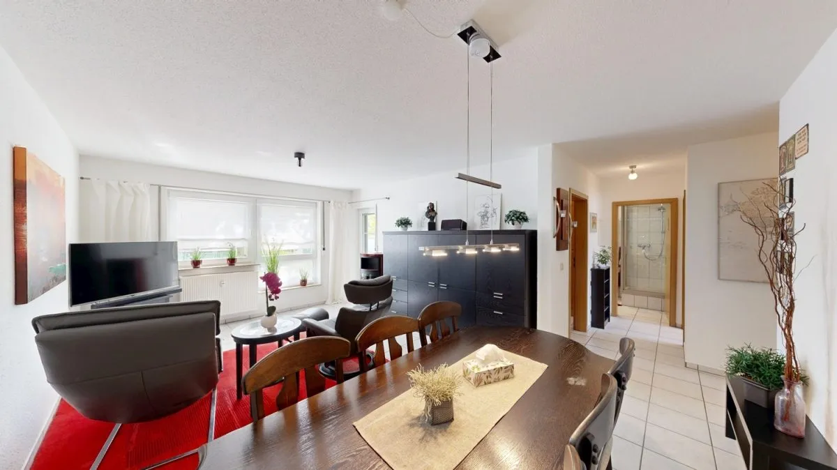 Immobilienangebot - Hamm - Wohnungen - Provisionsfrei für Käufer: Erdgeschosswohnung mit Balkon und Stellplatz in Hamm-Herringen