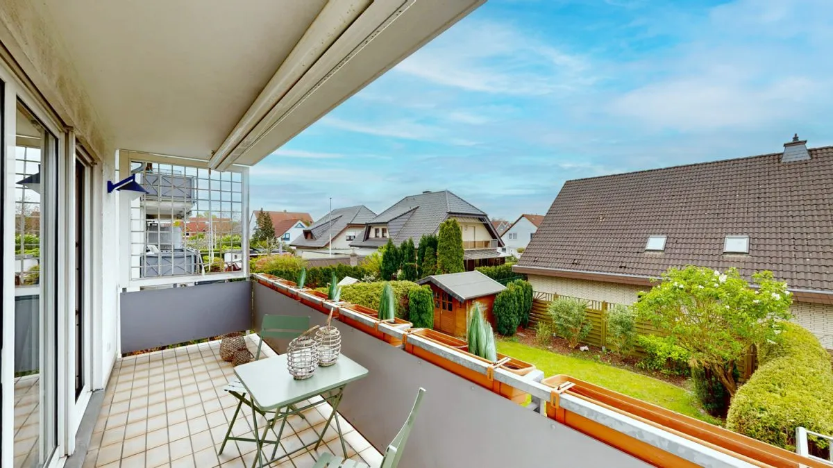 Immobilienangebot - Hamm - Wohnungen - Provisionsfrei für Käufer: 3-Zimmer-Eigentumswohnung mit Balkon und Garage in Hamm-Ostwennemar
