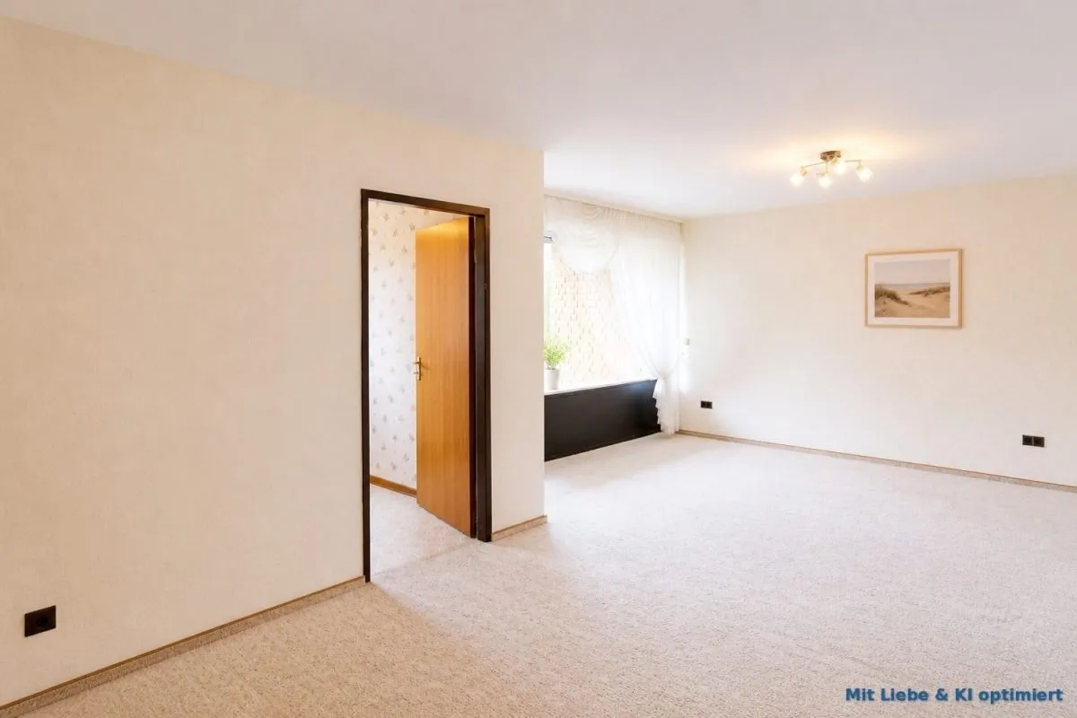 Immobilienangebot - Hamm - Wohnungen - 2-Zimmer Wohnung in Hamm-Werries mit Loggia